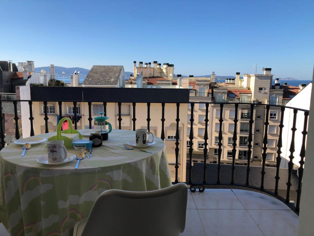 Enjoy Sanxenxo,200M Playa, Balcon Vistas Cies, Piscina & Terraza Azotea,2 Plazas Garaje, 2 Banos, Muy Luminoso, Muy Tranquilo,Muy Equipado, Centrico Apartment Екстериор снимка